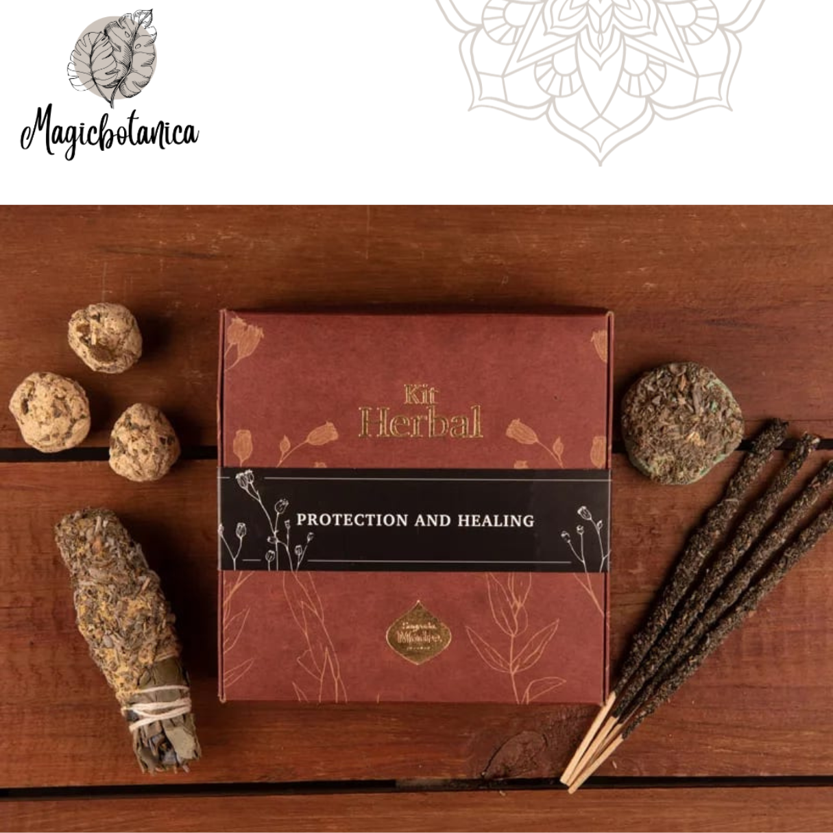 Sagrada Madre Räucherwerk Set Schutz & Heilung Weißer Salbei