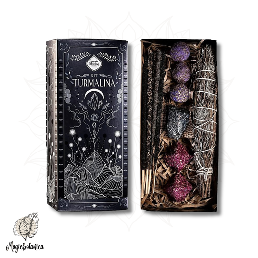 Sagrada Madre Turmalin Set liebevoller Schutz & Reinigung geschenkbox