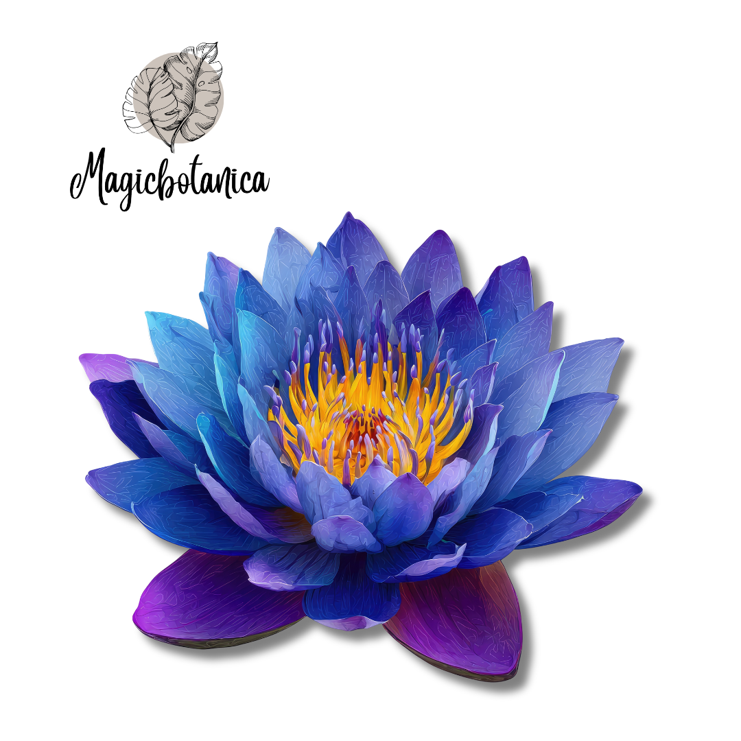 Schamanische Pflanzenasche, Räuchermischung, Blauer Lotus hapeh