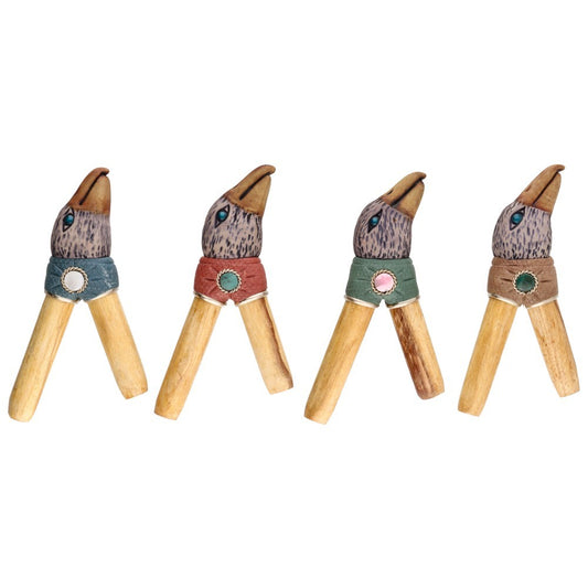 Adler Kuripé Palo Santo Holz Beige handmade