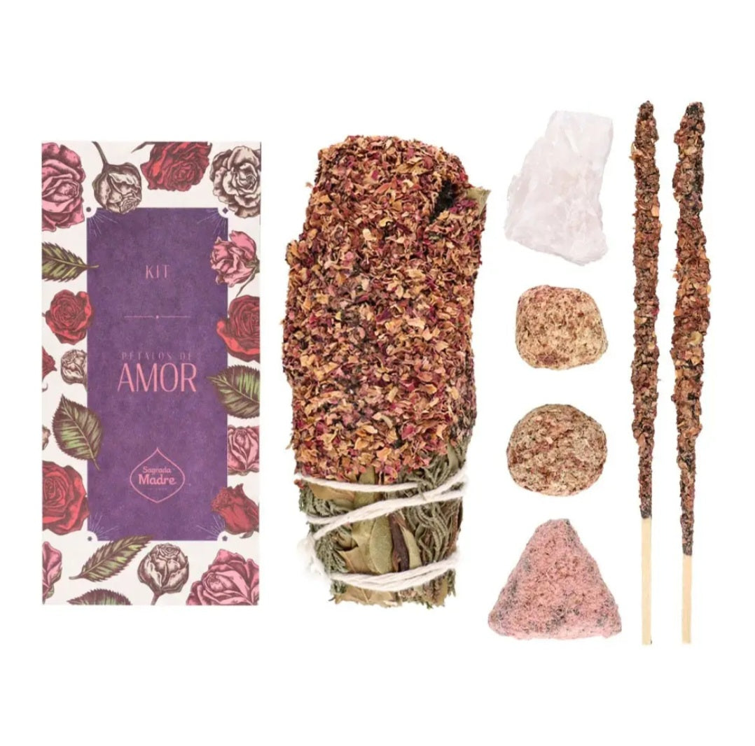 Sagrada Madre – Kit der Liebe Rosen-Ritual-Set