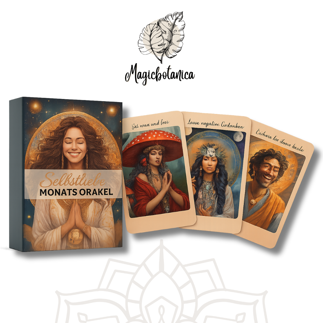 Selbstliebe Monatsorakel – 32 Karten für dein Herz im Alltag