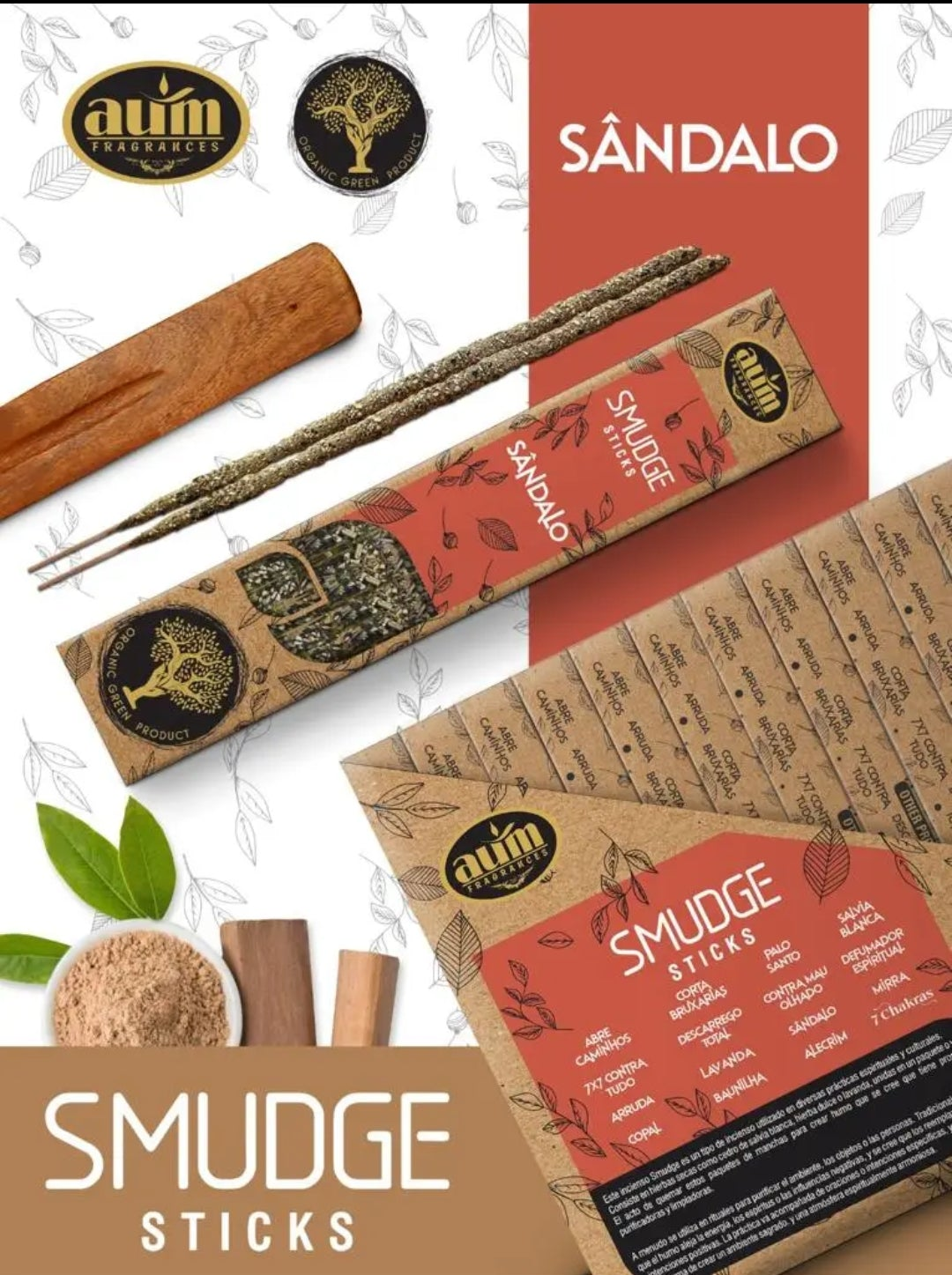 Aum Organic Räucherstäbchen Incense sticks